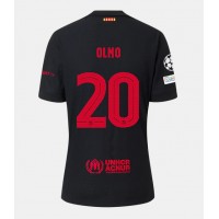 Barcelona Dani Olmo #20 Vonkajší futbalový dres 2024-25 Krátky Rukáv